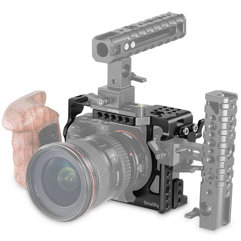  SmallRig A7m2 Camera Cage Rig for Sony a7II / a7RII / a7SII With ARRI rosette Mount and Cold Shoe M