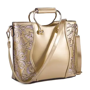 

Fashion Creative Sequin Top Handle Bag Large Capacity PU Leather Women Handbag Shoulder Bag Crossbody Bag For Women Ladies