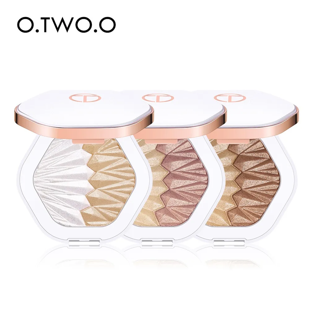 Waterproof makeup nose shadow eye shadow lip contour powder high light honey powder three-dimensional repair capacity blush
