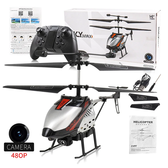 RC Aircraft Radio Remote Control Airplane Helicopter Aerial camera Kids Toys 6