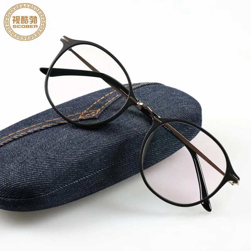 

Retro Presbyopic Glasses Men's Resin Radiation Protected Old Man round Frame Comfortable High Beam Mirros 450 500 550 600-Degree