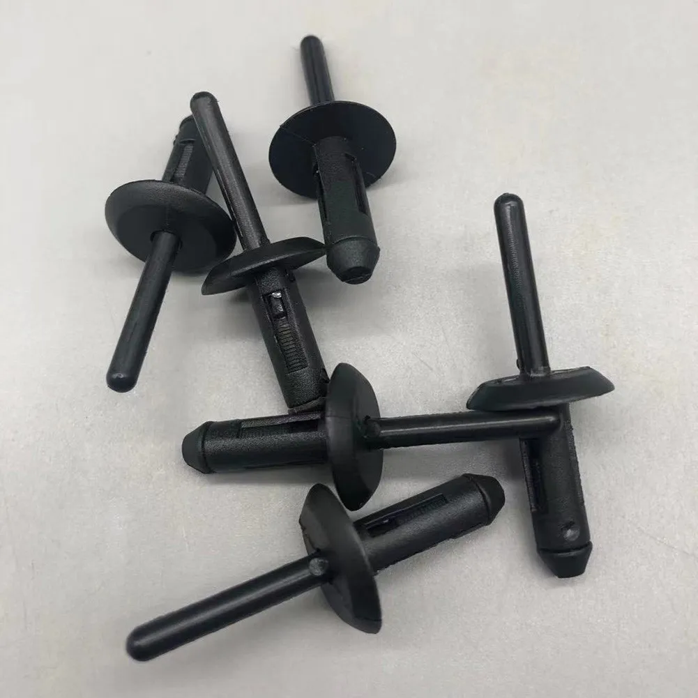 50 Pcs Universal Car Fastener Wheel Arch Decorative Plastic Rivet Clip SO1 For Repair Tools Accessories pop rivets