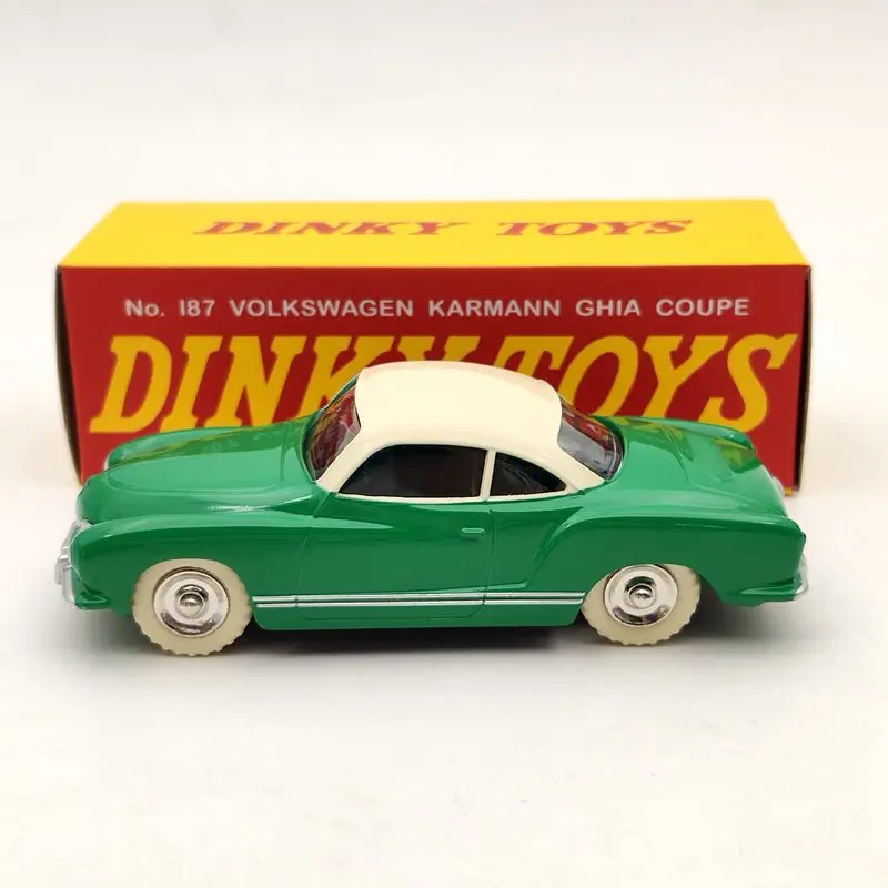 DeAgostini 1:43 Dinky Toys 187 для V ~ W Karmann Ghia Coupe литые под давлением модели автомобилей |