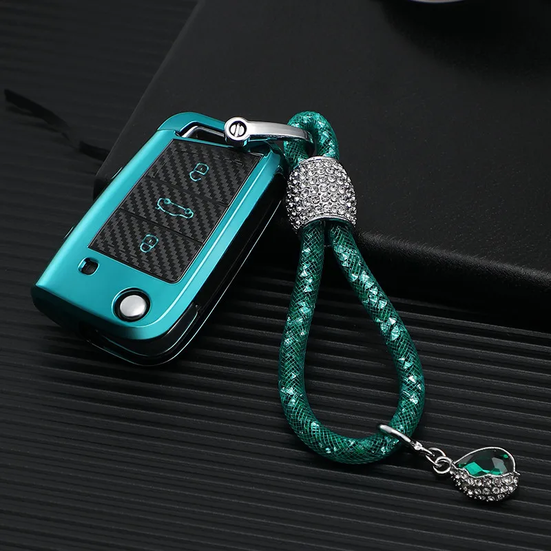 

Soft TPU Car Key Remote Case Cover Holder Case For Volkswagen VW Golf 7 mk7 Seat Ibiza Leon FR 2 Altea Aztec For Skoda Octavia