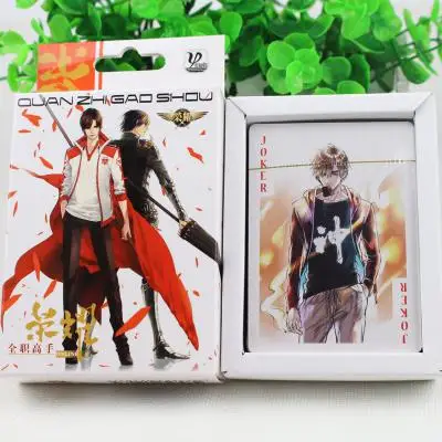 Настольная игра Наруто/Hataraku Saibou/фэйрихвост/класс убийц/Slam Данк/Fate набор для покера в мультяшном стиле карты аниме Коллекционная карта - Цвет: o