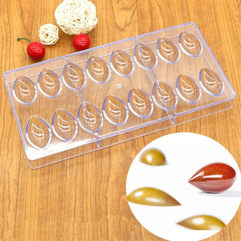 

Lotus Shape Polycarbonate Chocolate Mold 3D PC Candy Bar Mold DIY Maker Plastic Bakeware Mould Baking Pastry Tools