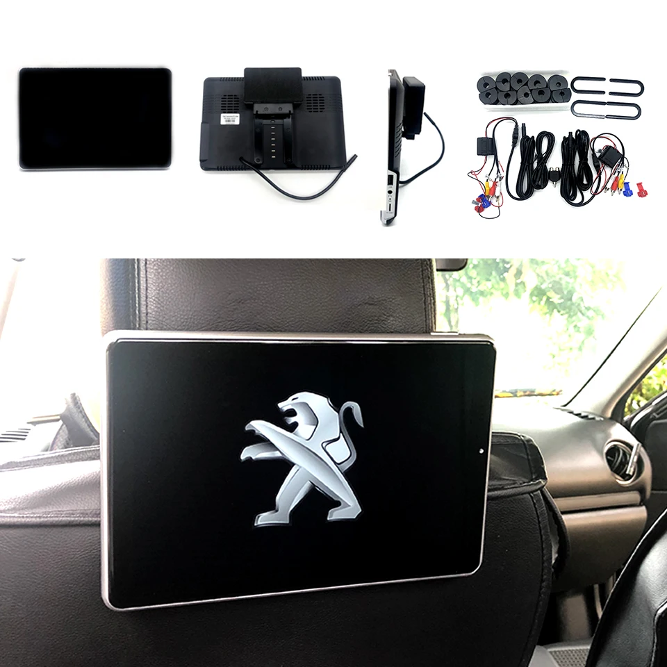 Для Peugeot Traveler 10,1 дюймов 2G + 16G беспроводной Wifi Bluetooth USB SD Android 10,0 система подголовник с видеоплеером TV Monitor Для Peugeot Traveler 10,1 дюймов 2G + 16G беспроводной Wifi Bluetooth USB SD Android 10,0 система подголовник с видеоплеером TV Monitor