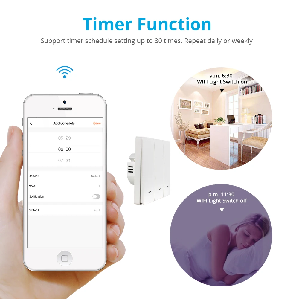 yagusmart tuya wifi interruptor inteligente botao 1 03