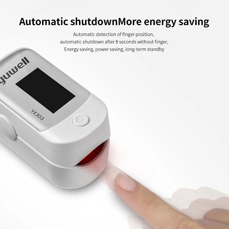 Оригинальный Пульсоксиметр Xiaomi для измерения пульса на кончиках пальцев