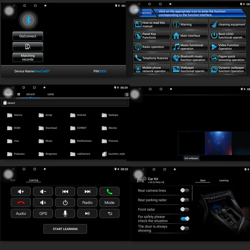 Excellent IPS Car GPS radio 8Core 4G+32G Android8.1 Multimedia Player for Mitsubishi Lancer 2007-2018 with radio BT stereo FM WIFI 40