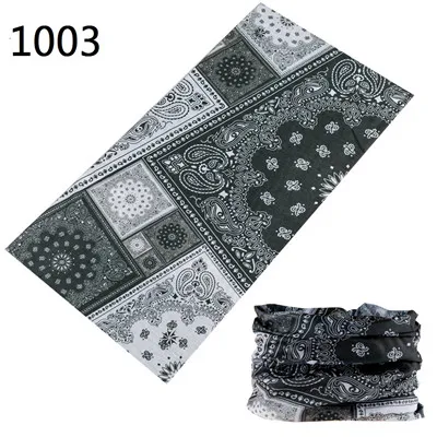 New Ring Paisley Scarf Seamless Tube Bandana Motorcycle Bike Mask Buffe Sports Hunting Kerchief Multi Use Face Shields UV Neck mens linen scarf