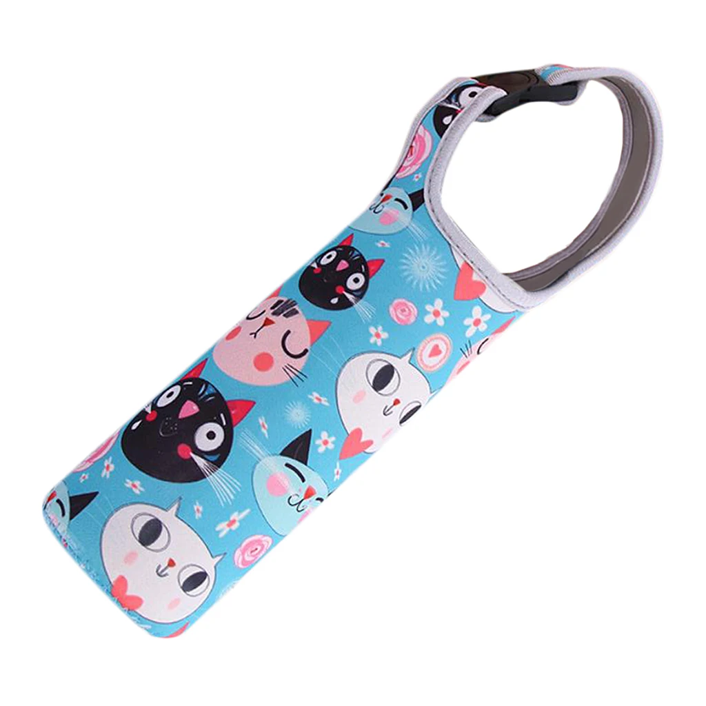 Heat Insulation Water Bottle Holder Cover Vacuum Cup Mug Bag Tote Cover for Home Travel Trip Bike Outdoor Camping Use
