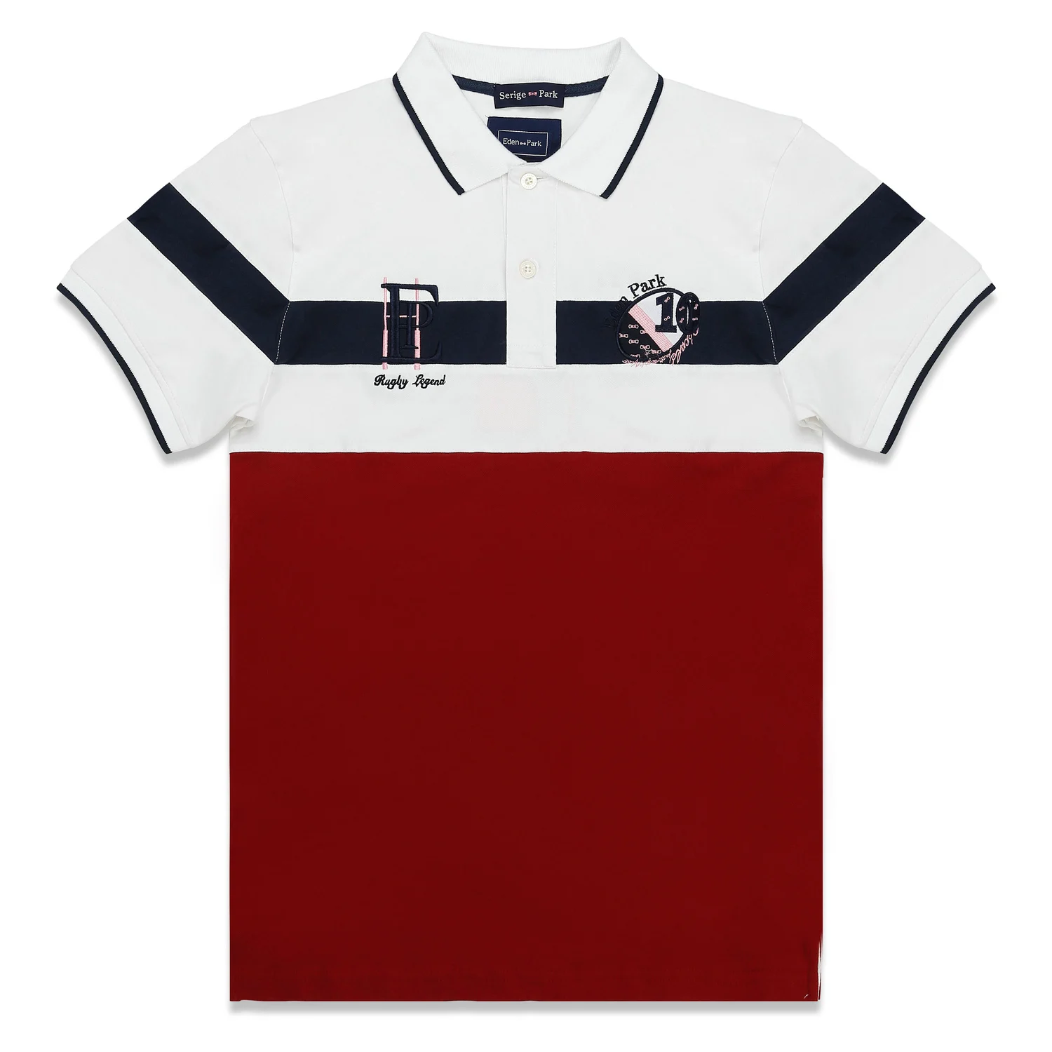 

2020 France Eden Park ANTI-PILLING clothe with high quality material and special pattern new summer mens polo shirt collection