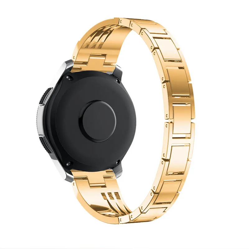 Для samsung Galaxy 46 мм/gear S3 металлический ремешок для часов Стразы для женщин браслет Замена для huawei watch GT 2 ремешки Браслет