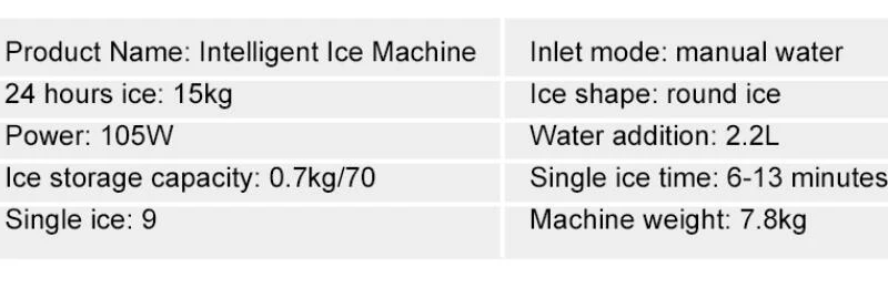 Мини автоматический Электрический льда Портативный пуля Круглый льда блок льда делая машину небольшой бар Кофе магазин 15kgs/24 ч, стандарт ЕС