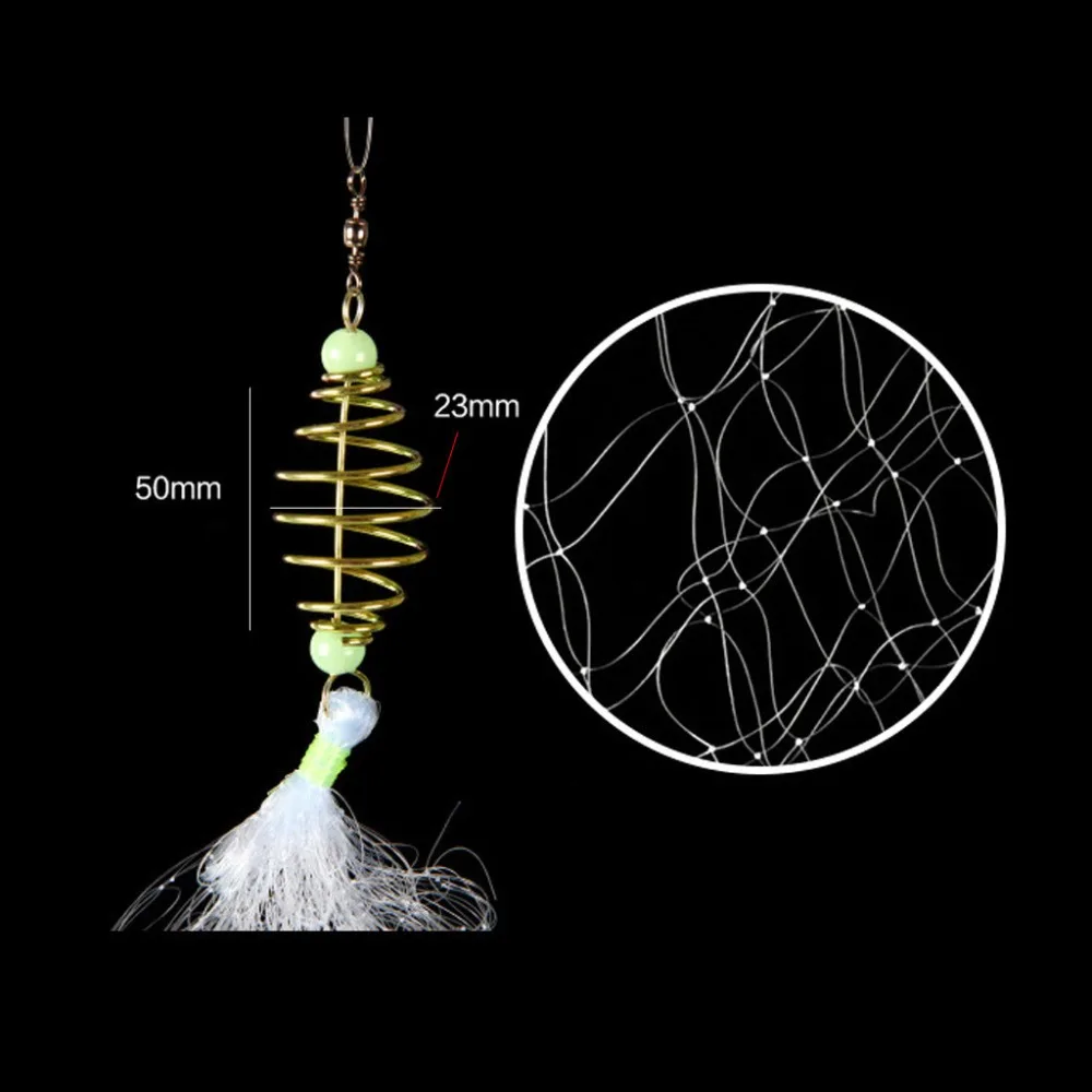 Rod Cast Fishing Net Fish Trap Play Trap Design Fishing Mesh Net No Need Hooks Registered Logistics Wholesale #W #3U08 (3)