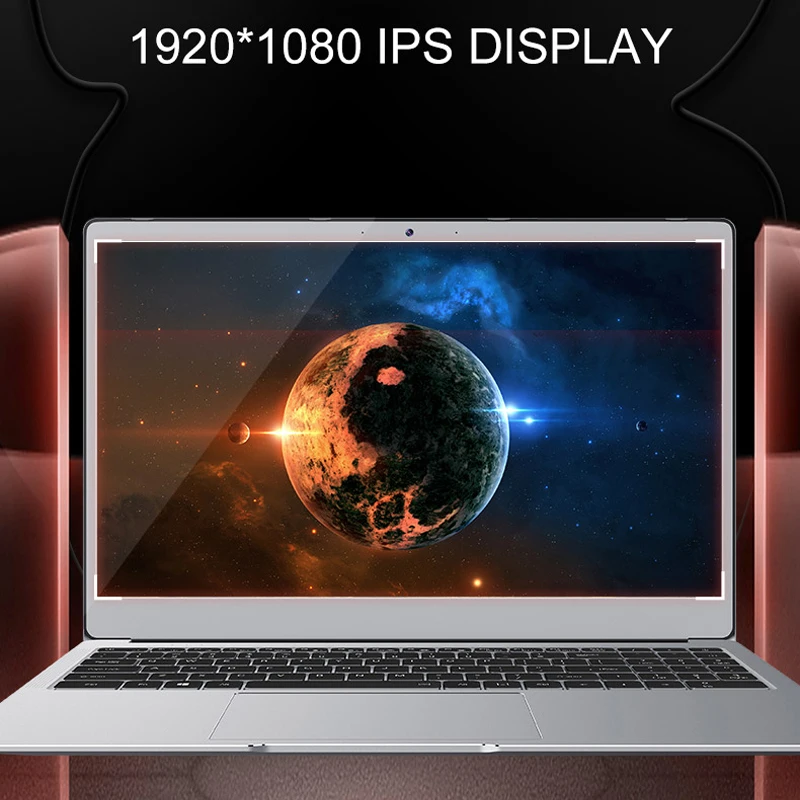 Laptop 15.6 inch With 8G RAM 128G/256G/512G/1TB SSD Notebook Computer Laptops With 1920*1080 Display RJ-45-2