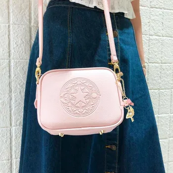 

Cute Anime Cardcaptor Sakura Shoulder Bag Magic Circle Crossbody Bag Messenger Bag