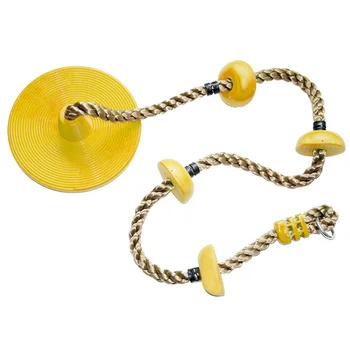 

With Platforms Disc Swing Indoor Outdoor Recreation Facility Climbing Rope For Kids Home Garden Game Playing Backyard Playground