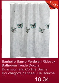 Ванная комната в стиле модерн Badezimmer Rideaux круглый Ducha Rideau Douche Cortina De Banheiro Duschvorhang Douchegordijn занавеска для душа