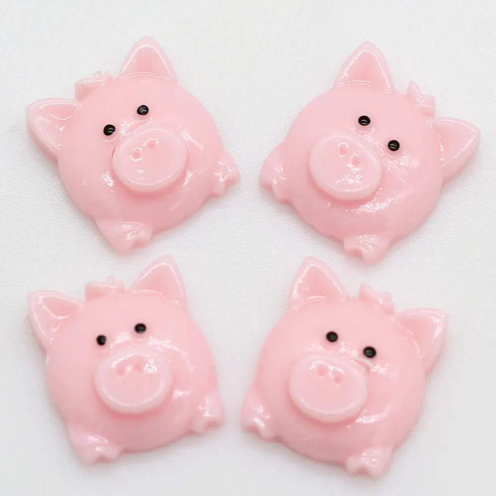 20/50pcs DIY Resin Simulated Aminal Pig Charms Flatback Cabochon Ornament Craft Decoration 20/50pcs DIY Resin Simulated Aminal Pig Charms Flatback Cabochon Ornament Craft Decoration