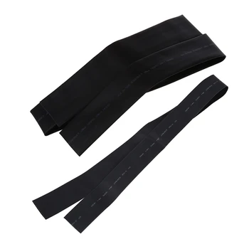 

2Pcs 1 Meters Black Polyolefin Heat Shrinking Shrinkable Tubing Tubes - 30Mm Dia & 25Mm Dia