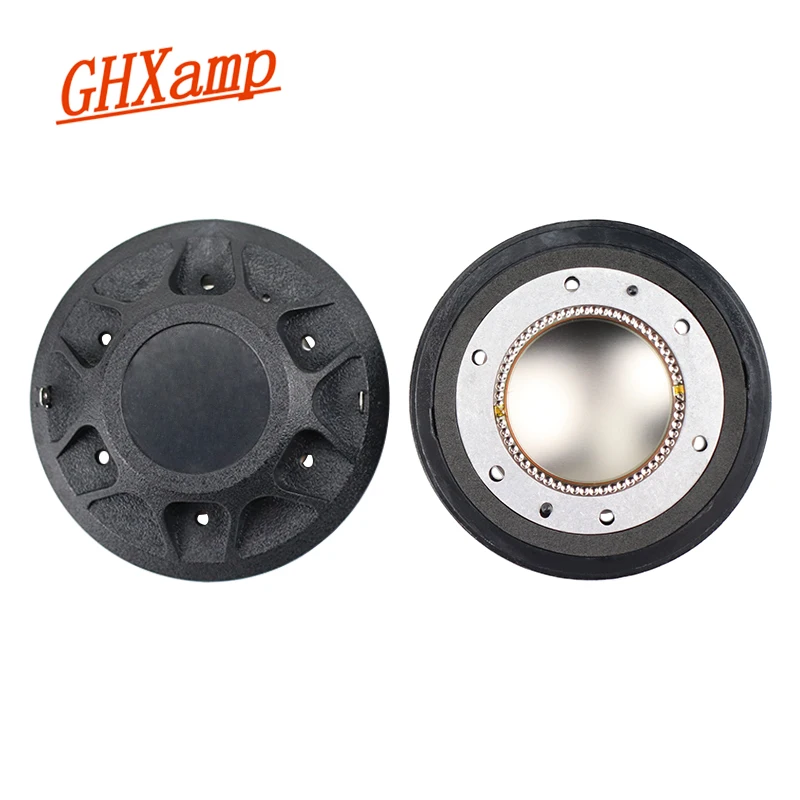 Ghxamp-bobina de Voz de Titânio para 22xt 51 mm Bobina Tripla de Voz Revestida de Alumínio Fio Reto Peças