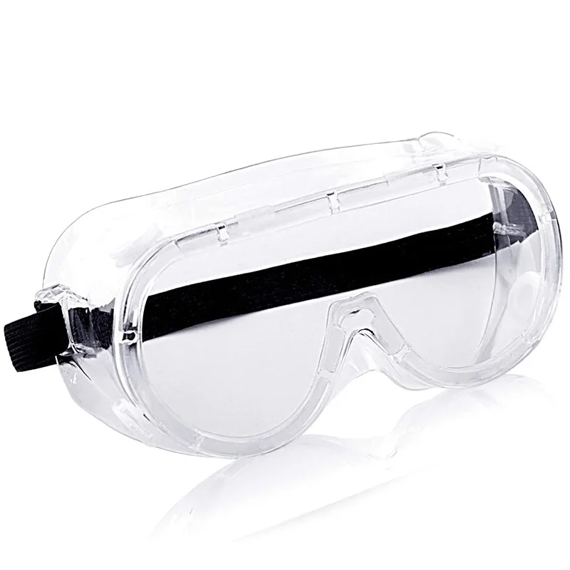 

4 PCS Chemical Splash Safety Goggles,Protective Safety Glasses,Impact Goggle,Eye Protection for Safety(No Vent)