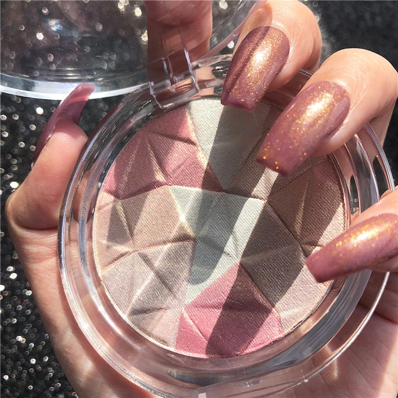 Glow Kit хайлайтер макияж мерцающий порошок хайлайтер палитра база осветитель изюминка лица контур золотой бронзатор