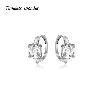 

Timeless Wonder Gorgeous Crystal Stone Through Drop Earrings Women Jewelry Gothic Boho Top Runway Designer Versatile Kpop 2542