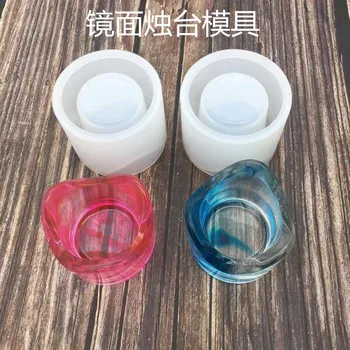 

DIY Crystal Epoxy Mould Fragrance Candlestick Mirror Gypsum Handmade Pendant Ornaments