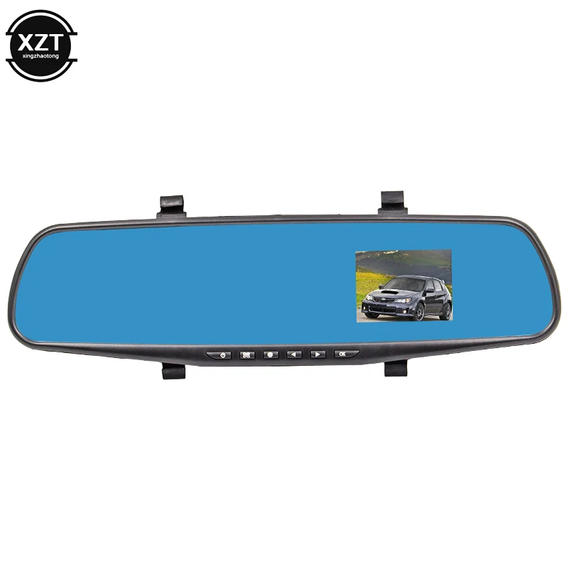 Car Camera Cam Digital Video DVR DVRs Recorder Camcorder 120 Degree HD 1080P Inverted Mirror Night Version G-Sensor Driving