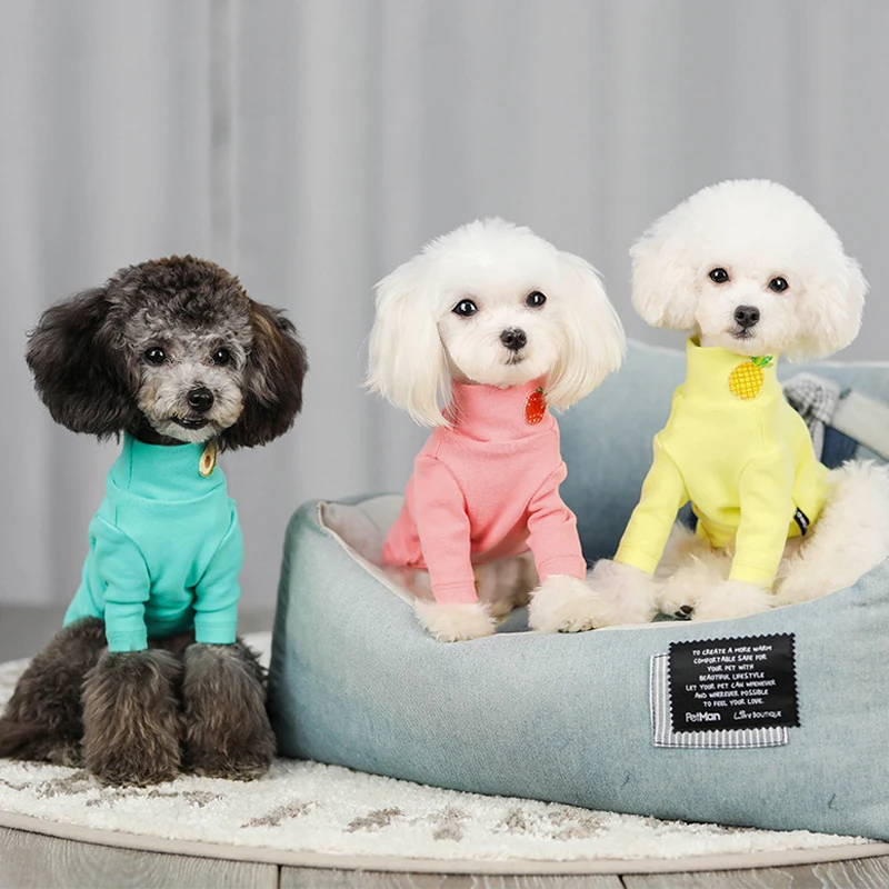 Soft Warm Pet Clothes Dog Costume for Dogs Shirt Winter Ropa Perro Chihuahua Yorkshire Clothing Hoodie Coat | Дом и сад