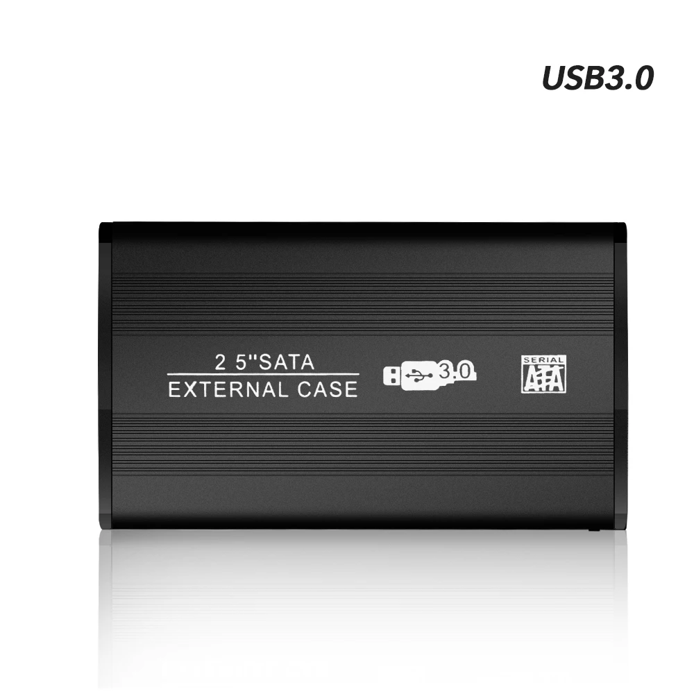 TISHRIC 2.5 Inch HDD Case SATA 3.0 to USB 3.0 Hard Drive Enclosure 2.5" External Hard Drive Box SATA SSD Case HDD Box usb 2.0 sata hdd external box HDD Box Enclosures