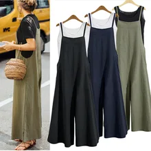 Jumpsuits Loose One-Piece Wide-Leg Pants Casual Rompers Fashionable Breathable And Comfortable Pants And Monkeys Oversize XXL