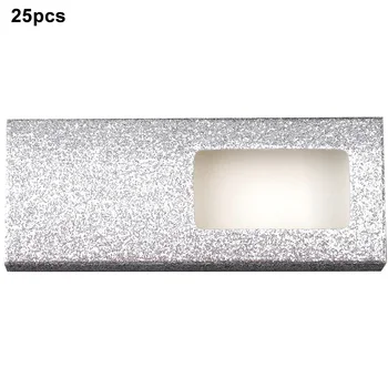 

25pcs Carrying Home Cosmetic Accessory Eyelash Storage Case Lightweight Compact Portable Travel Packing Dustproof Makeup Tools