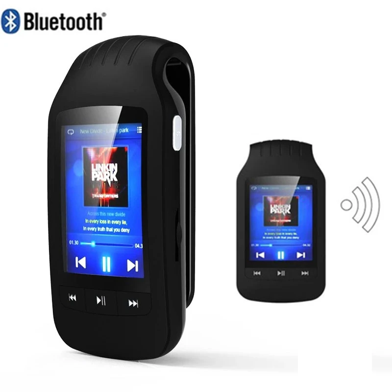 MP3 Player HOTT Support Sport Pedometer Bluetooth FM Radio TF Card Slot 1.8 " LCD Screen MP3 Stereo Music Player