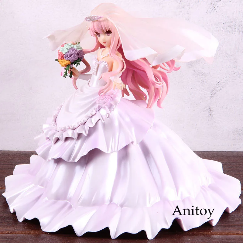 

Zero No Tsukaima Anime Figure Louise Finale Wedding Dress Ver. 1/7 Scale Louise Action Figure PVC Collectible Model Toy