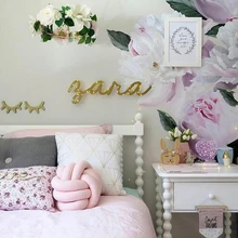 Детские Мультяшные шаровые подушки с узлом, детские куклы для спокойного сна, игрушки для украшения кровати, комнаты, реквизит