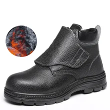 Цвет; большие размеры 39-46 Мужская Рабочая обувь; Рабочая обувь выживания со стальным носком анти-скольжения рабочие защитные сапоги# NXTB4394