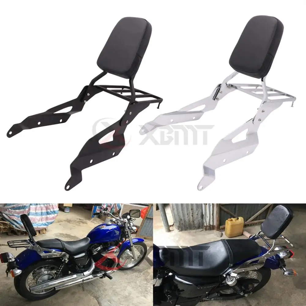 Motorcycle Backrest Sissy Bar Rear Luggage Rack For Honda Shadow RS 750 VT750RS 2010 2011 2012 2013 2014 2015 2016 2017 2018 |