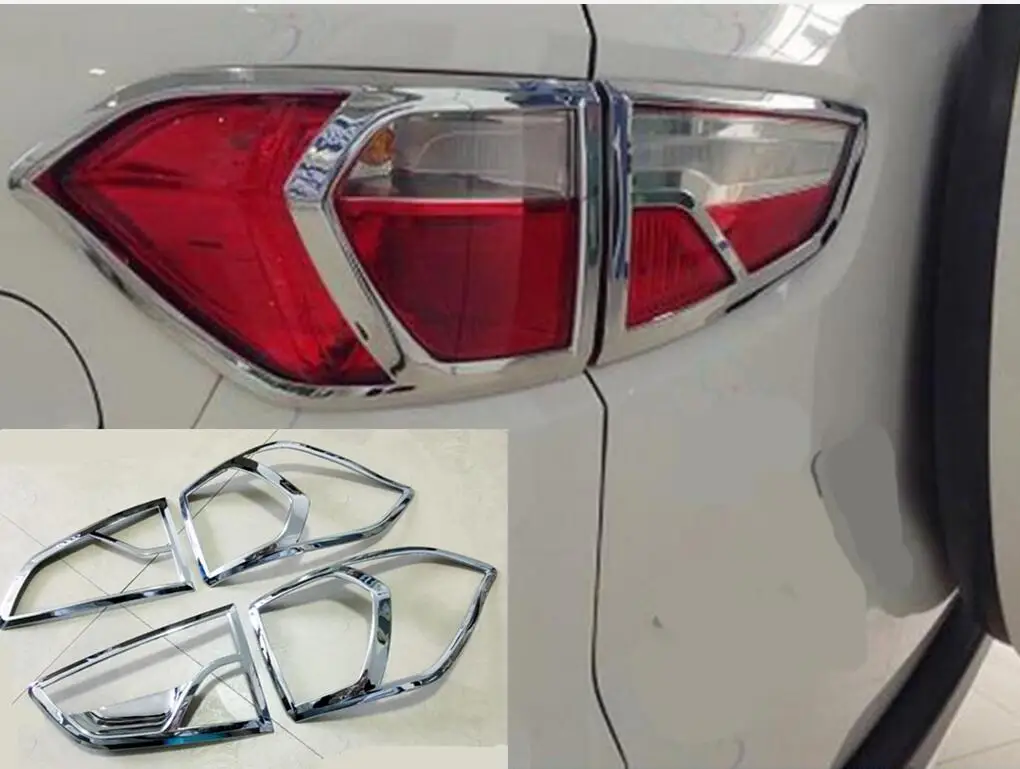Для Ford Ecosport 2013 Chrome задние фонари лампа задний фонарь накладка