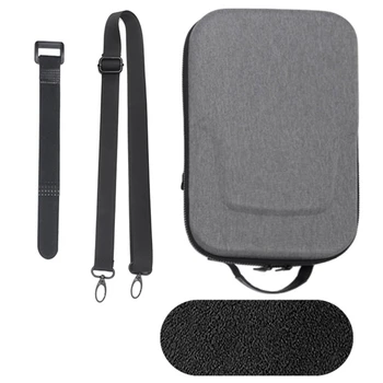 

JABS Travel Case for Oculus Quest Vr Gaming Headset and Controllers Accessories Carrying Bag Protect Bag Storage Box(Gray)