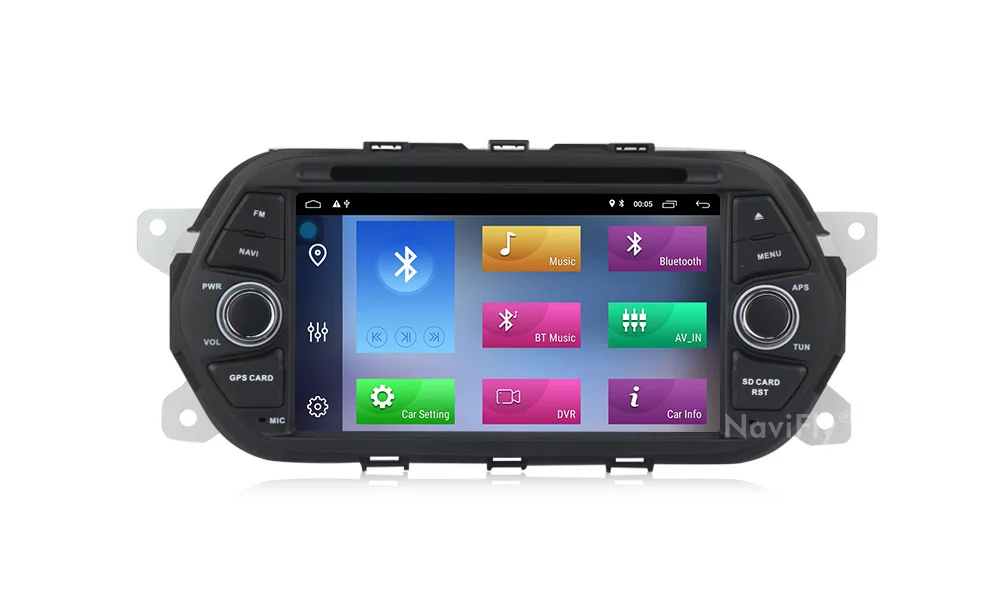 Discount NaviFly Android 9.1 car multimedia player for Fiat Tipo Egea 2015 2016 2017 DVD GPS Navigation Wifi Quad Core 2G RAM 32G ROM Map 14