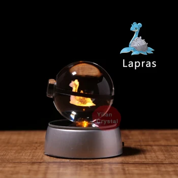 

Pokeball Ball With Engraving Crystal Ball New Style Good Quality With Led base