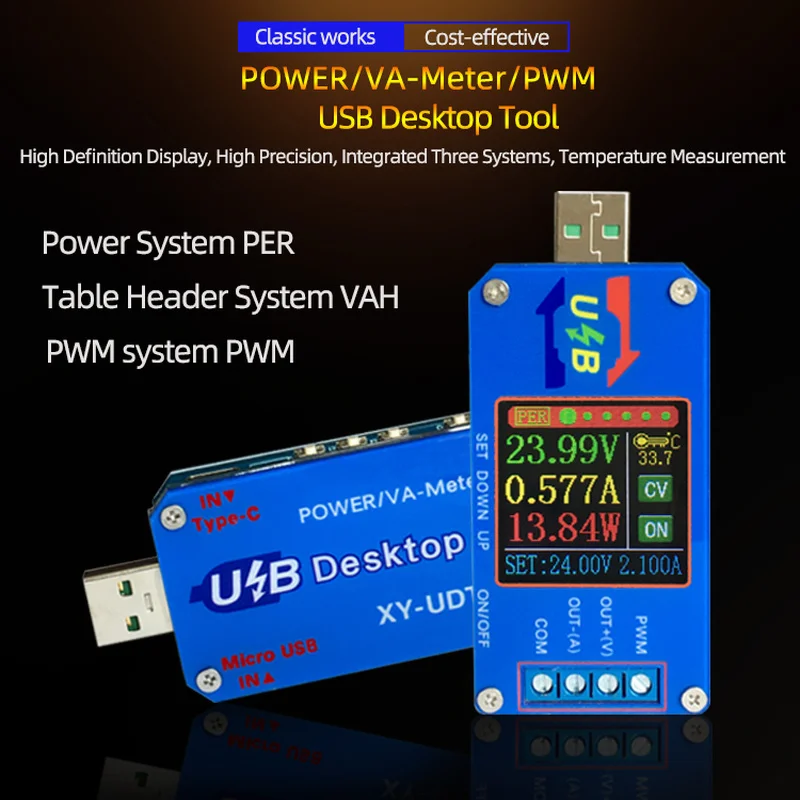 USB детектор вольтметр амперметр QC 2 0 3 тестер емкости аккумулятора кулометр