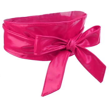 

3pcs High Waist Ribbons Lady Belt Simple Classic Design Soft Fashion