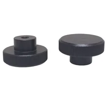 1 шт. алюминиевый сплав поворотная рукоятка маховика позиционирование черный шаговый двигатель jog ручка ЧПУ diy гравировка накатанная машина часть