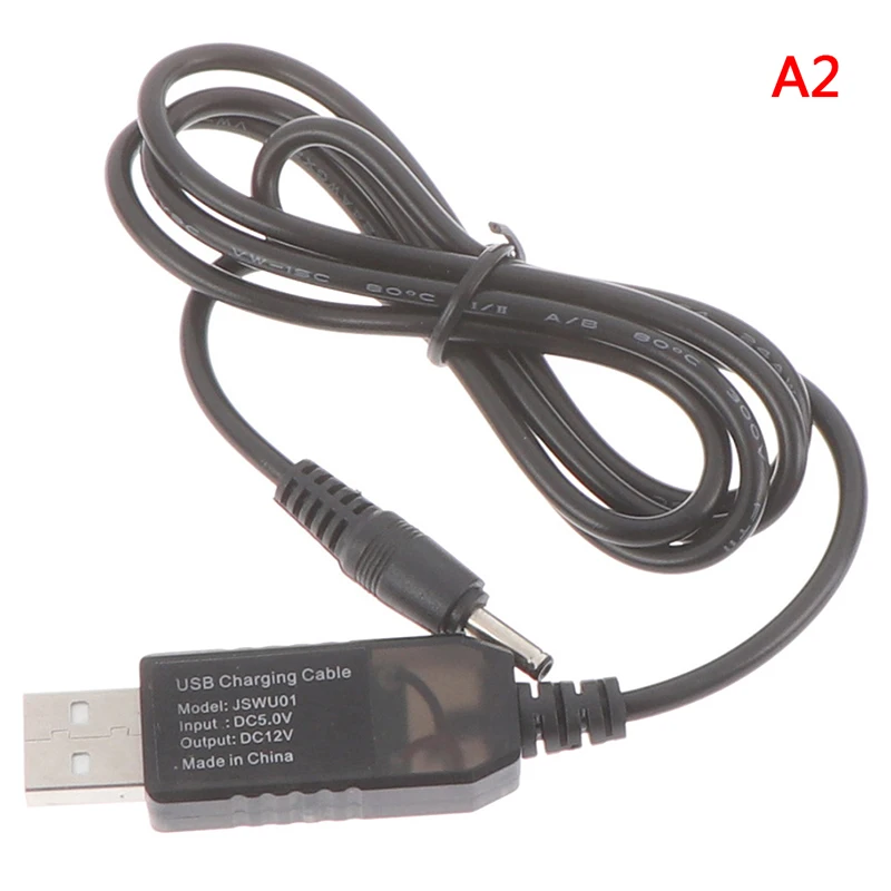 12v USB повышающий преобразователь постоянного тока DC 5V 9V 12V USB Шаг-Up преобразователь кабель+ 3,5x1,35 мм разъем для Питание/Зарядное устройство/Мощность конвертер - Цвет: 12v
