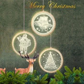 

Fairy Lights Christmas Lights Santa Claus Room Lights Deco Decorative led lights For Holiday Lighting Home Wall Tree Lamp